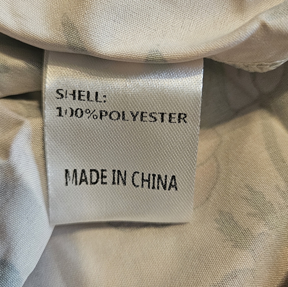 LAI MENG FIVE CATS Women's 3/4 Sleeve Floral Print Button Up A-line Flowy Dress - Picture 8 of 9